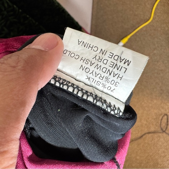 Vintage Goody Goody California Velvet Duster W/XL Green Pink Embroidered Dress - Picture 10 of 14